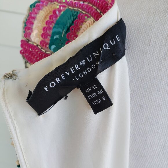 Y2K gorgeous hand sequined dress from Forever Unique London - Picture 15 of 16